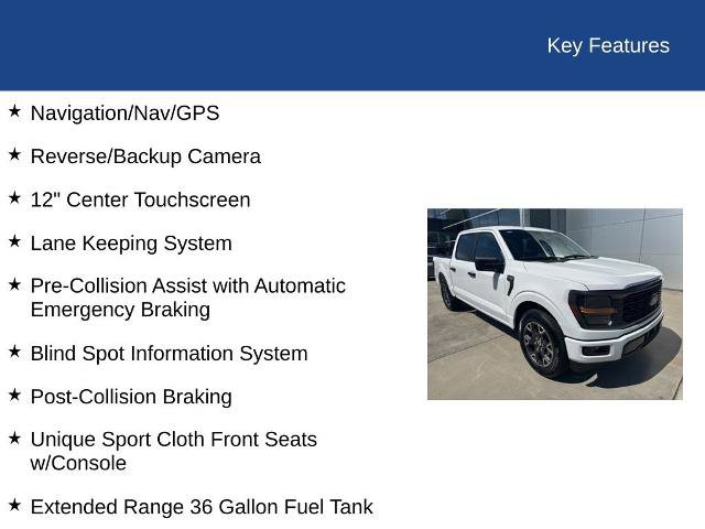 Certified 2024 Ford F150 STX w/ Mobile Office Package RWD image 31