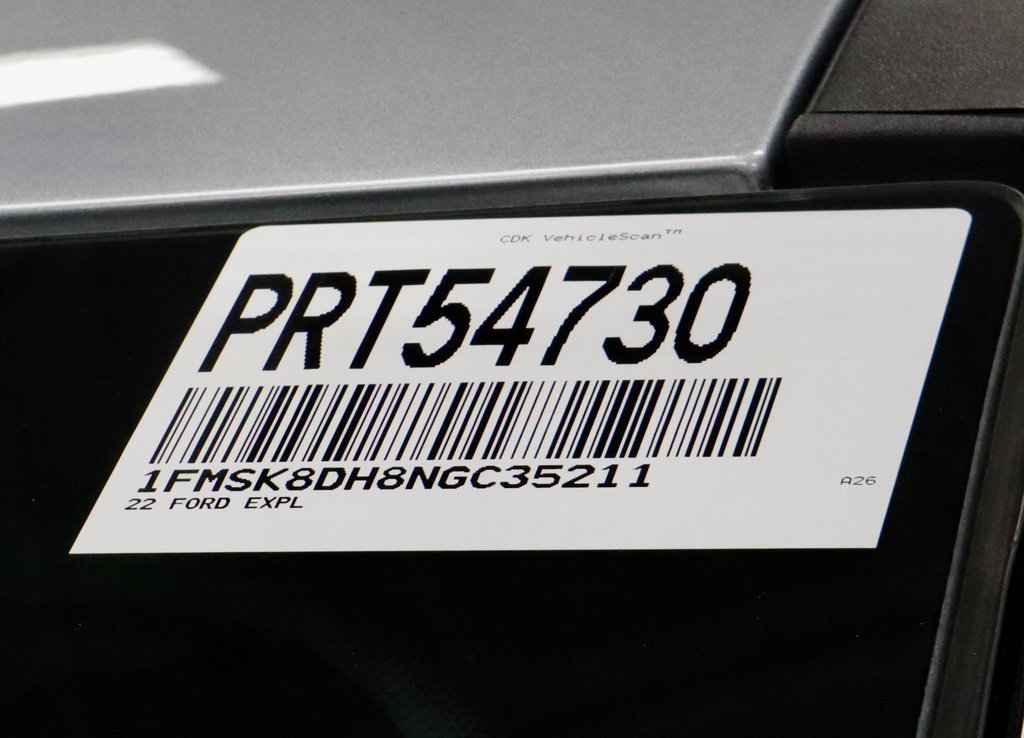 Certified 2022 Ford Explorer XLT w/ Equipment Group 202A image 33