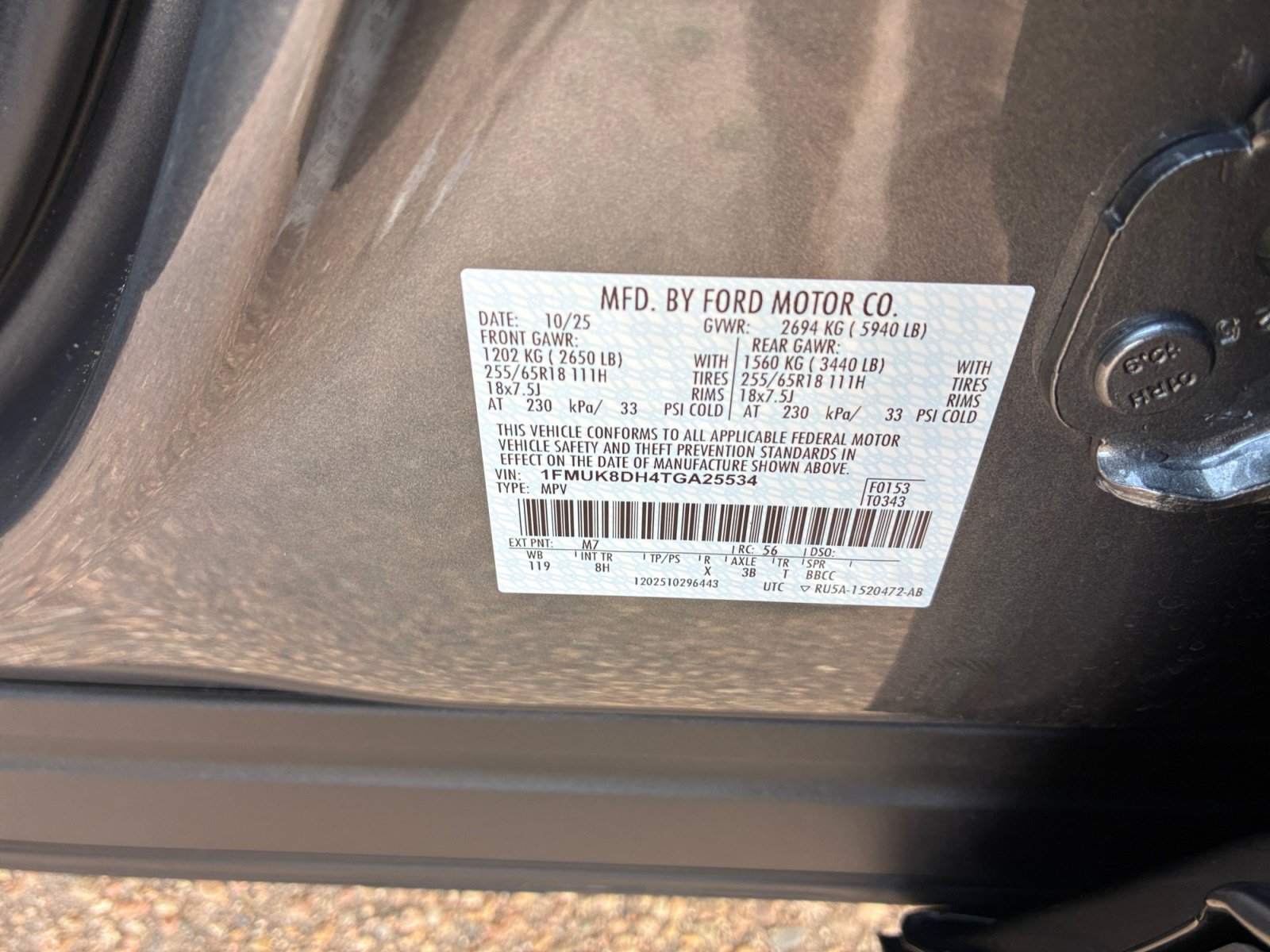 Certified 2026 Ford Explorer Active AWD/4WD image 25