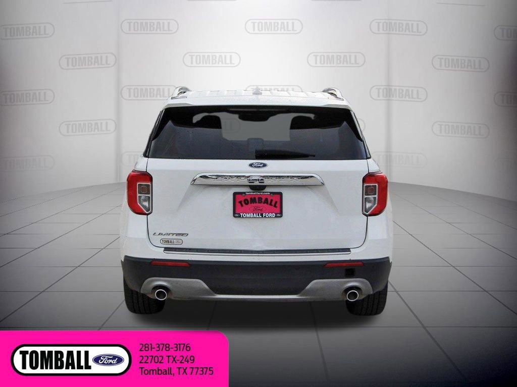 Certified 2022 Ford Explorer Limited w/ Limited Technology Package RWD image 4