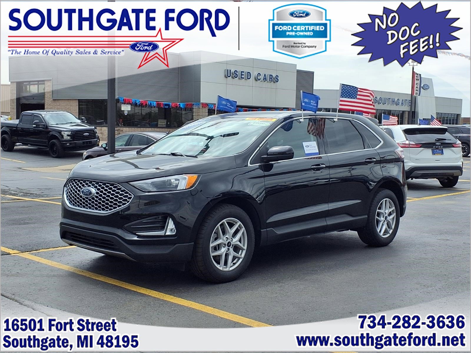 Certified 2024 Ford Edge SEL w/ Convenience Package