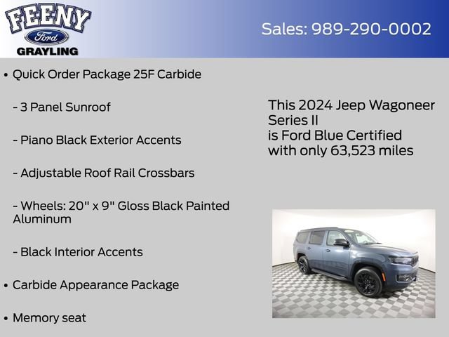 Used 2024 Jeep Wagoneer Series II AWD/4WD image 14