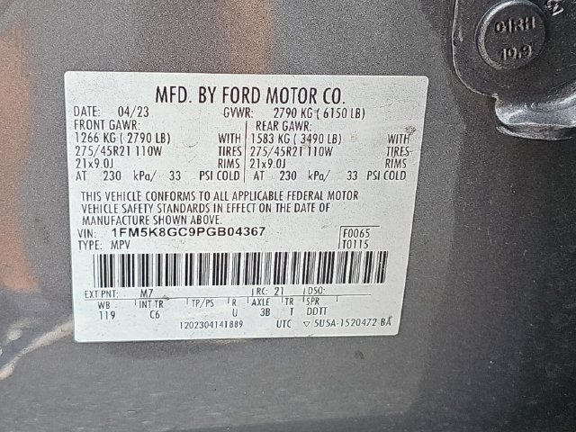 Certified 2023 Ford Explorer ST w/ Equipment Group 401A AWD/4WD image 41