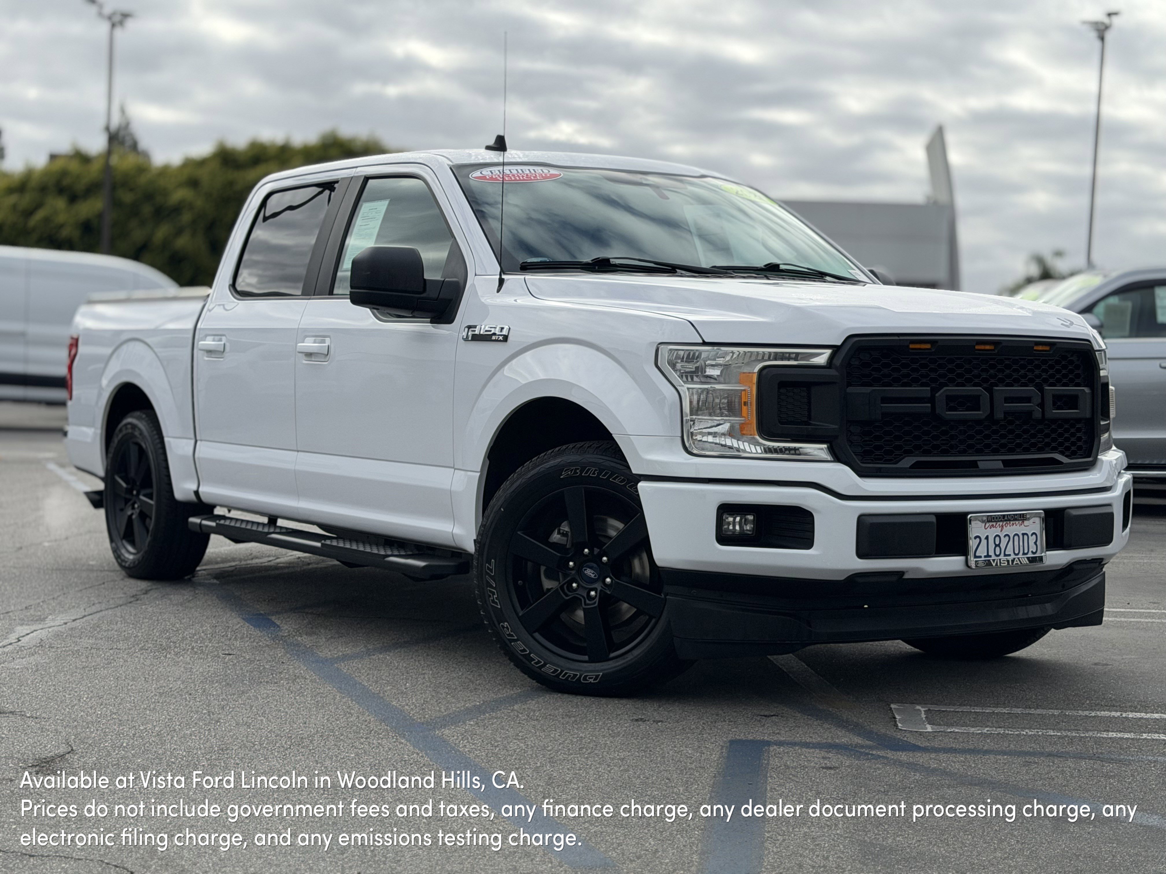 Certified 2020 Ford F150 XL w/ Equipment Group 101A Mid