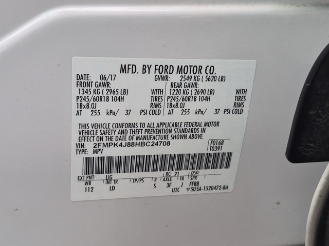 Certified 2017 Ford Edge SEL w/ Equipment Group 201A AWD/4WD image 38