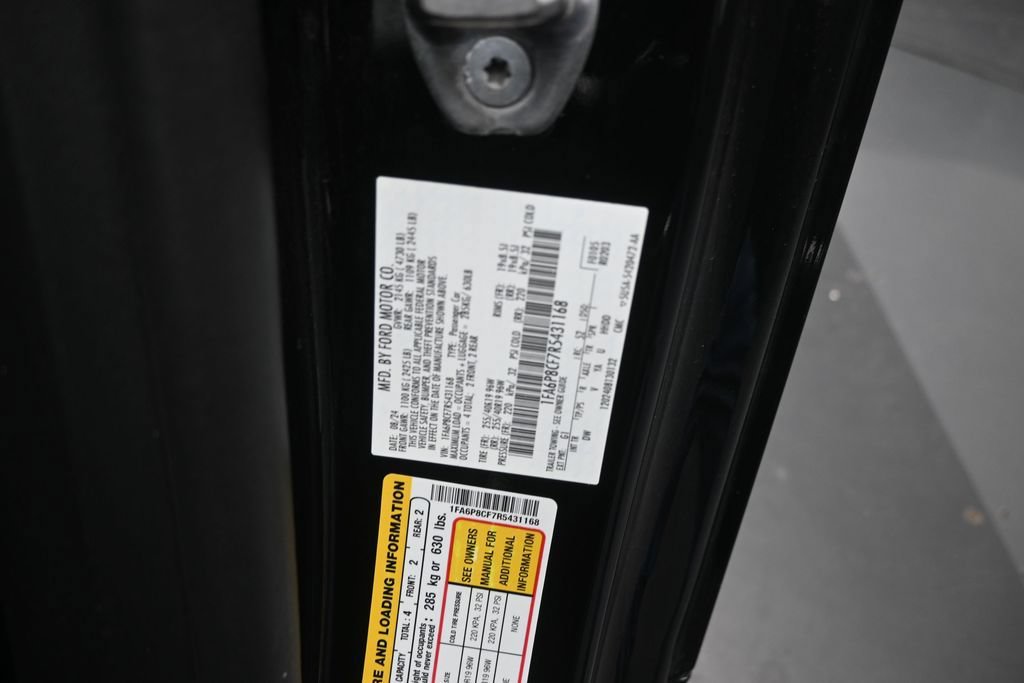 Certified 2024 Ford Mustang GT w/ Mustang Nite Pony Package RWD image 16