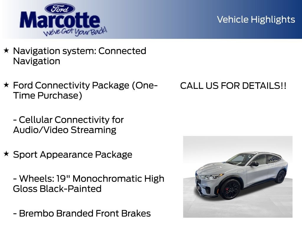 Certified 2025 Ford Mustang Mach-E Premium w/ Sport Appearance Package AWD/4WD image 9