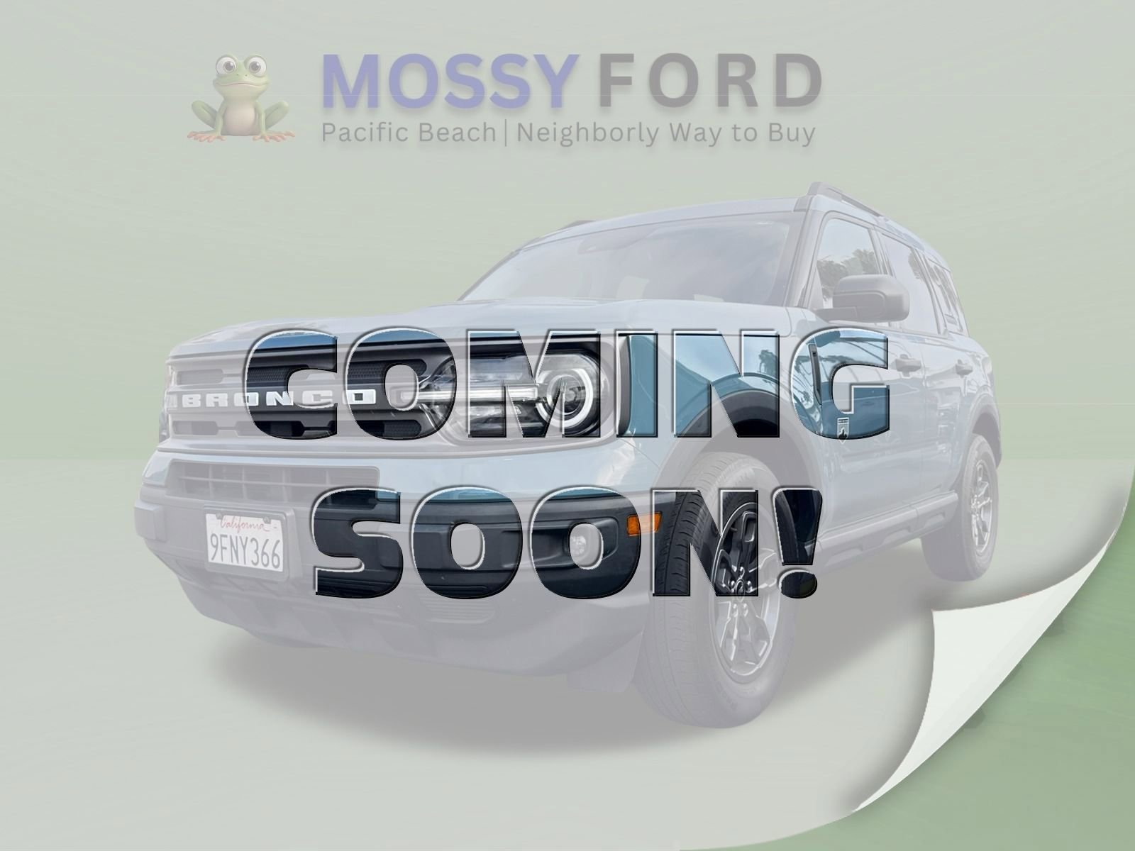 Certified 2023 Ford Bronco Sport Big Bend w/ Convenience Package