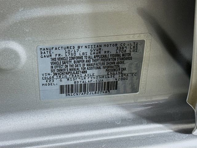 Used 2018 Nissan Versa S image 32