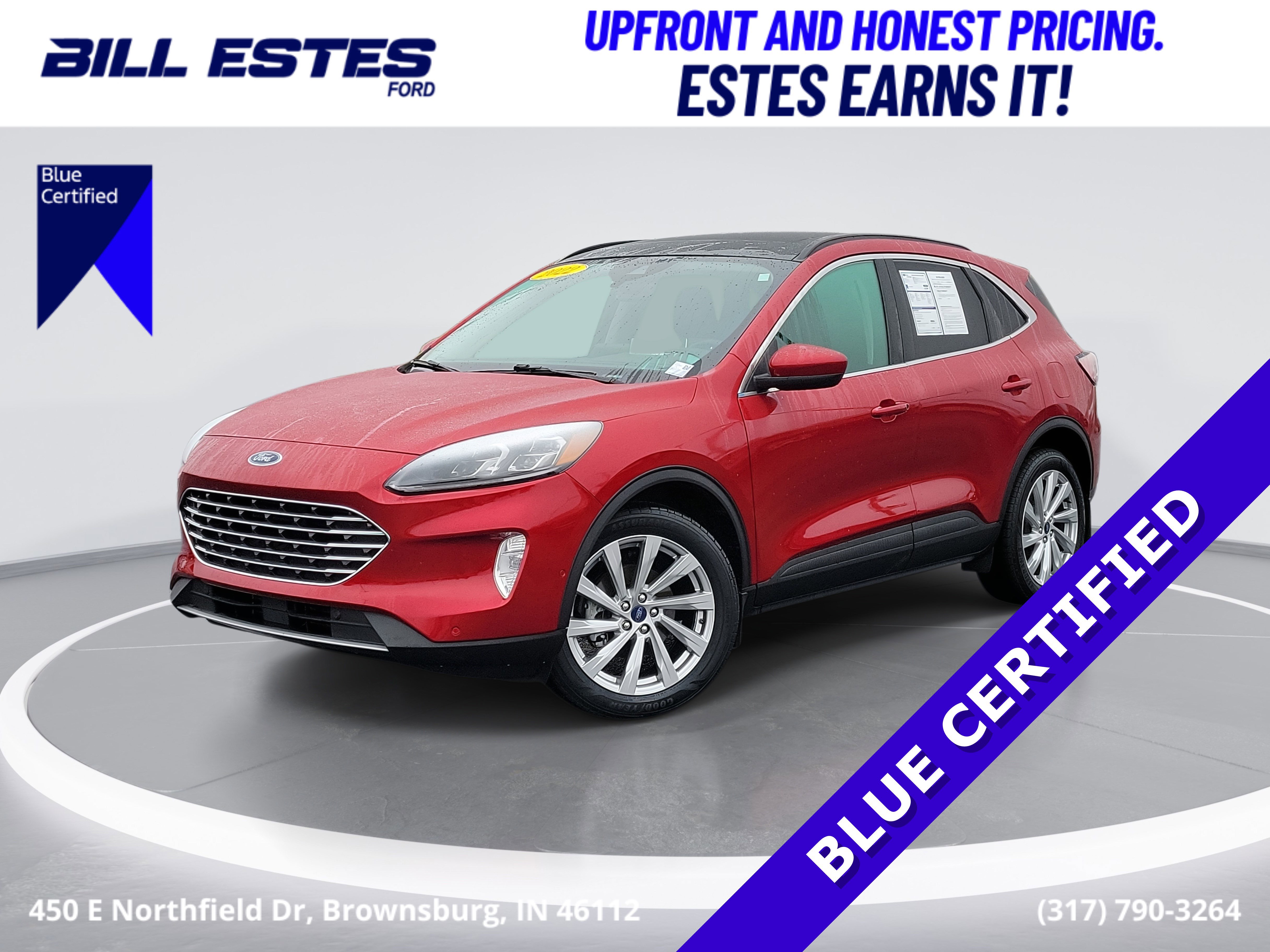 Certified 2022 Ford Escape Titanium w/ Titanium Elite Package image 1