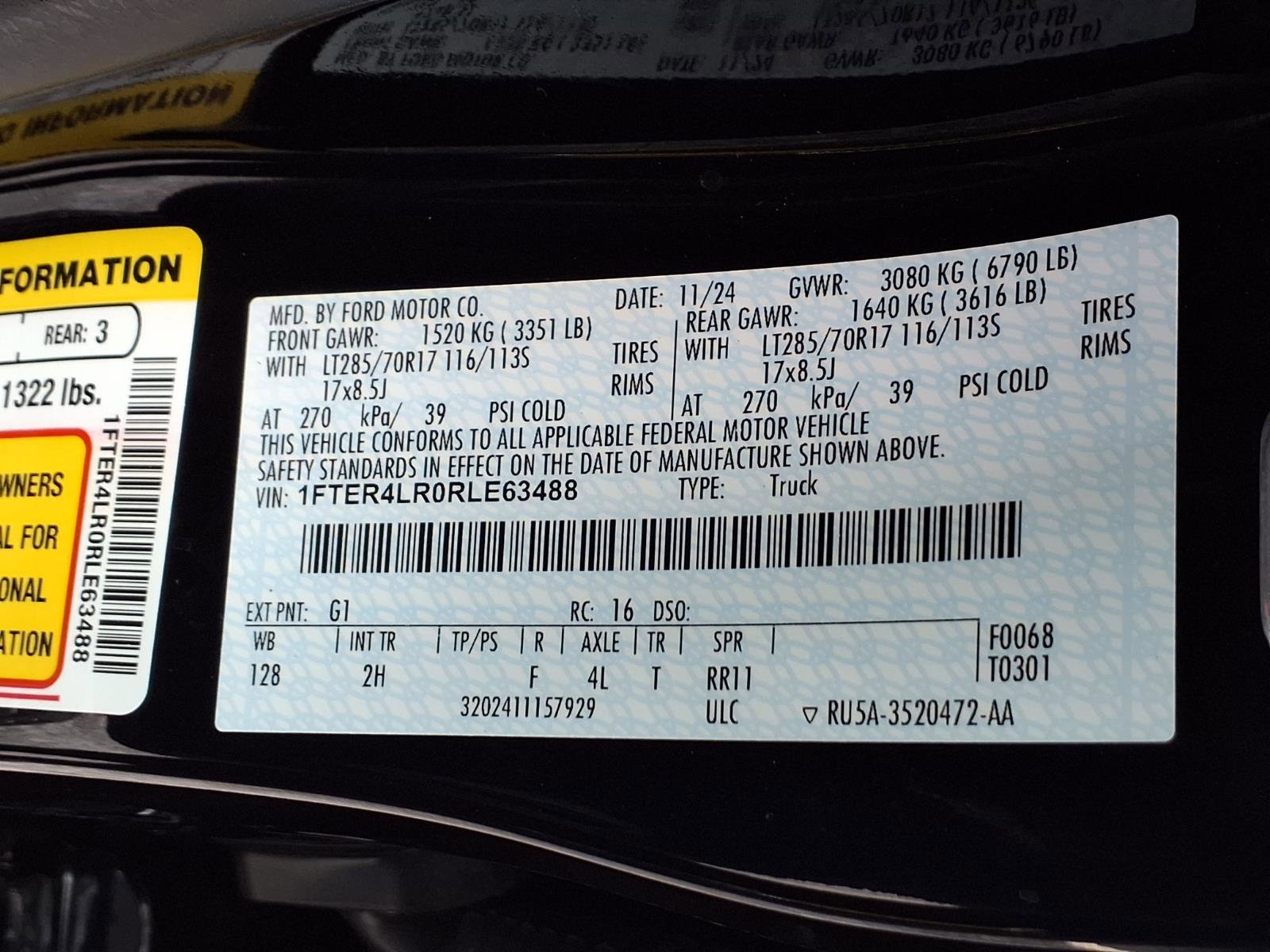 Certified 2024 Ford Ranger Raptor image 31