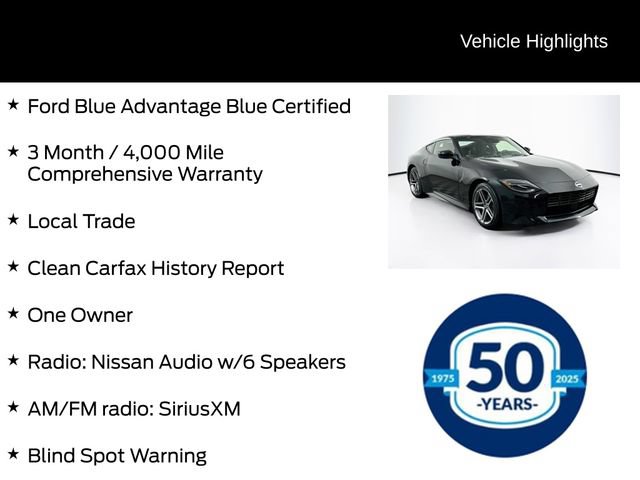 Used 2024 Nissan Z Sport w/ Floor Mat Package RWD image 6