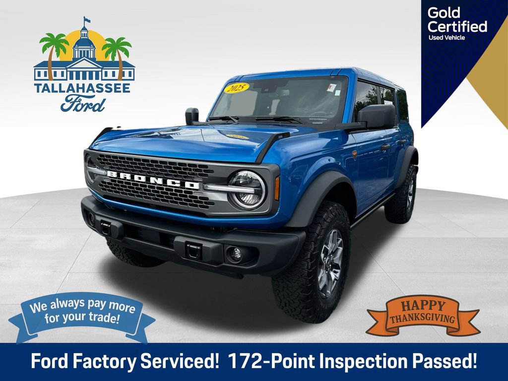 Certified 2025 Ford Bronco Badlands