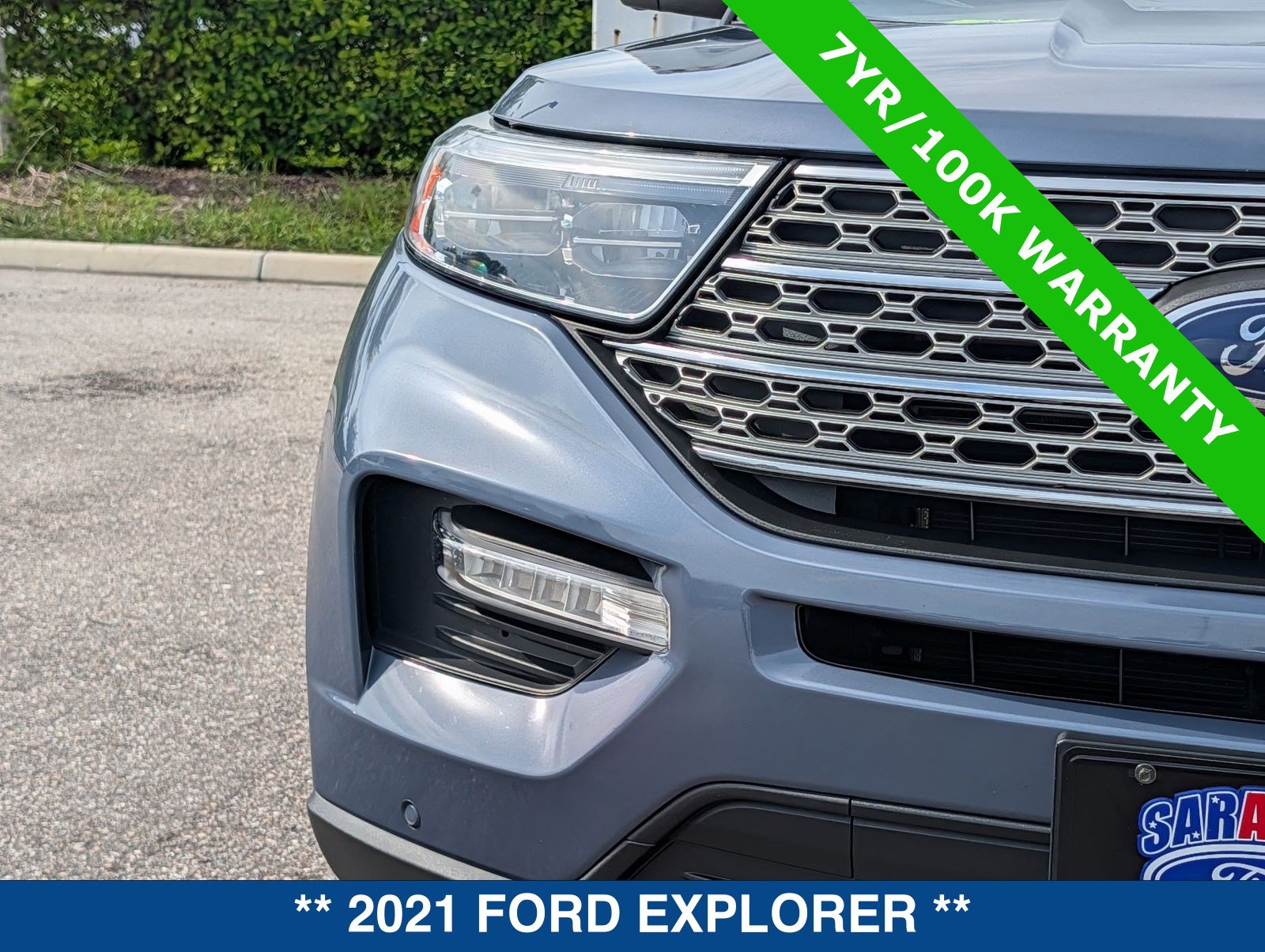 Certified 2021 Ford Explorer Limited w/ Equipment Group 301A RWD image 10