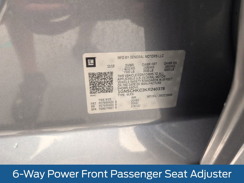 Used 2019 Chevrolet Suburban LT w/ LT Signature Package RWD image 42