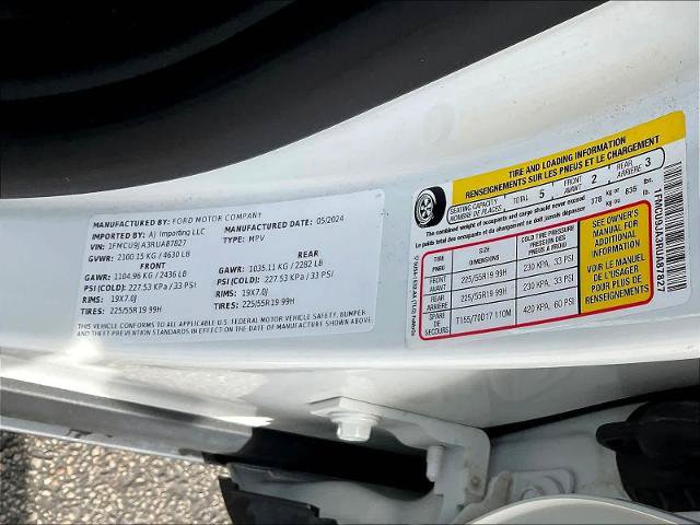 Certified 2024 Ford Escape Platinum AWD/4WD image 21
