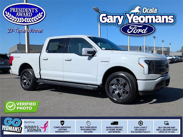 Certified 2023 Ford F150 Lightning Lariat w/ Tow Technology Package image 7
