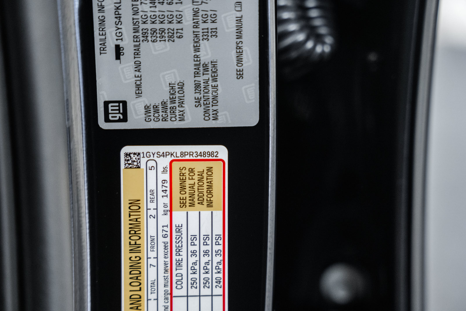 Used 2023 Cadillac Escalade ESV Sport w/ LPO, ONYX Package AWD/4WD image 57