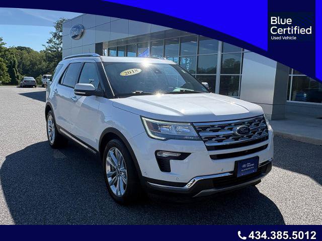 Certified 2018 Ford Explorer Limited w/ Equipment Group 301A FWD image 1