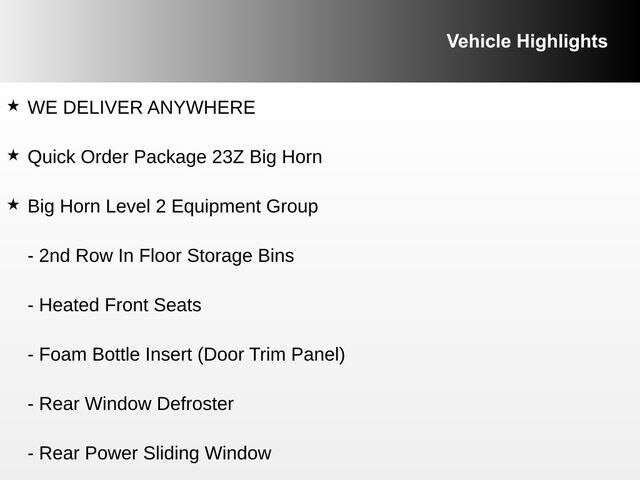 Used 2020 RAM 1500 Big Horn RWD image 12