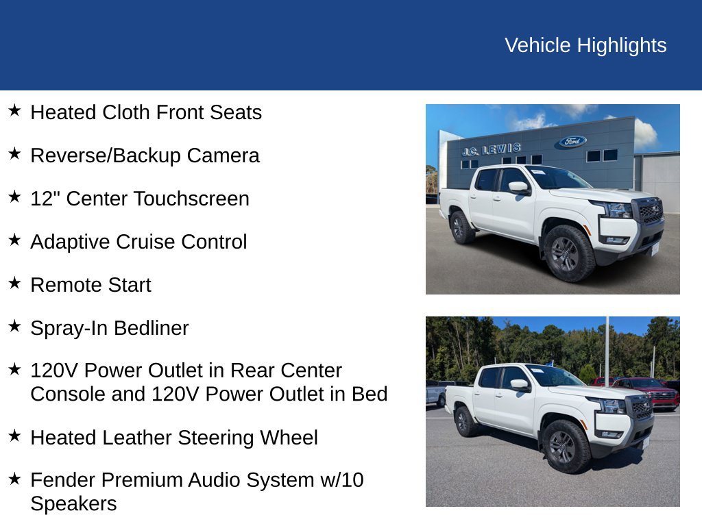 Used 2025 Nissan Frontier SV w/ SV Convenience Package AWD/4WD image 23