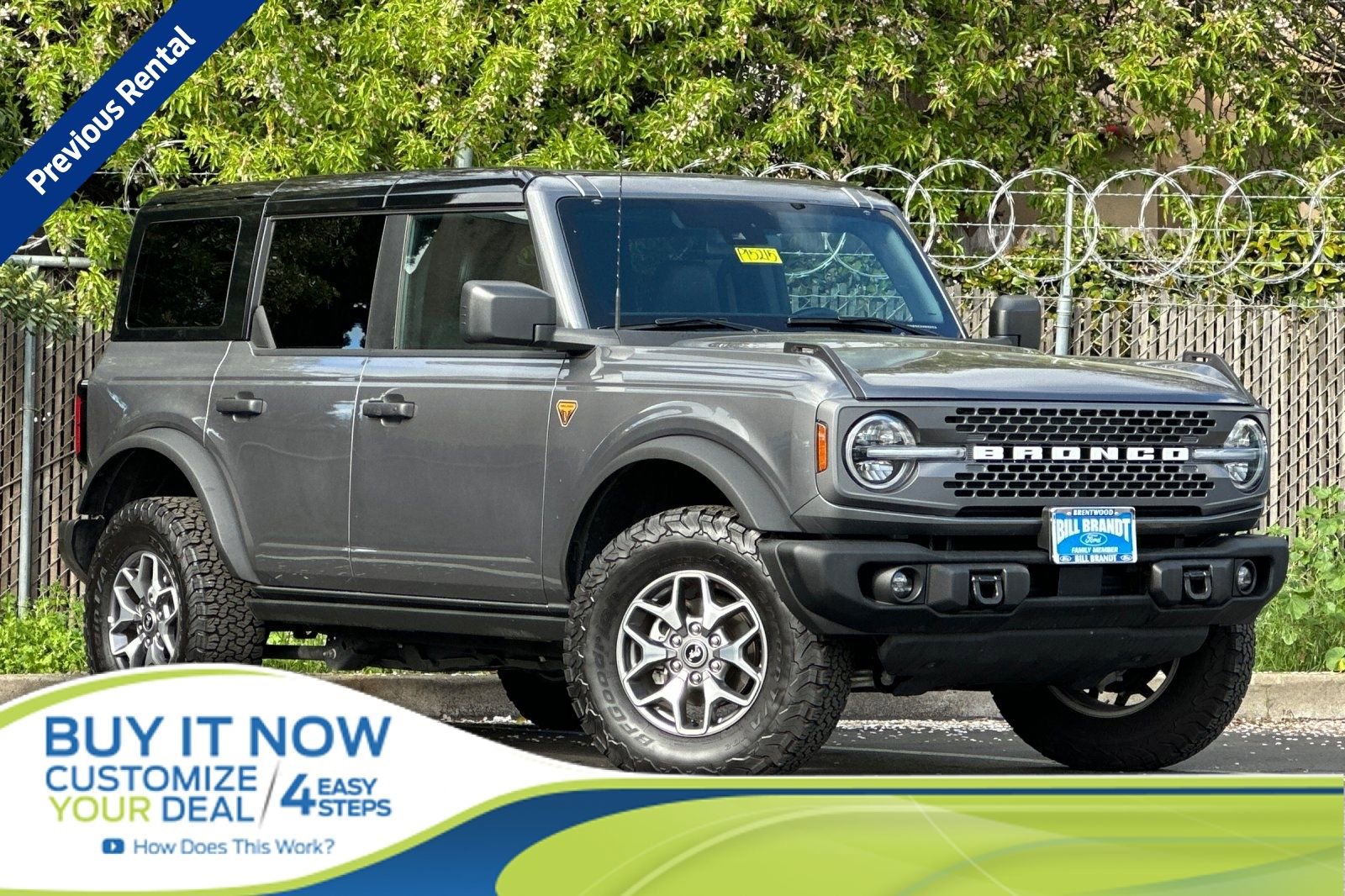 Certified 2025 Ford Bronco Badlands