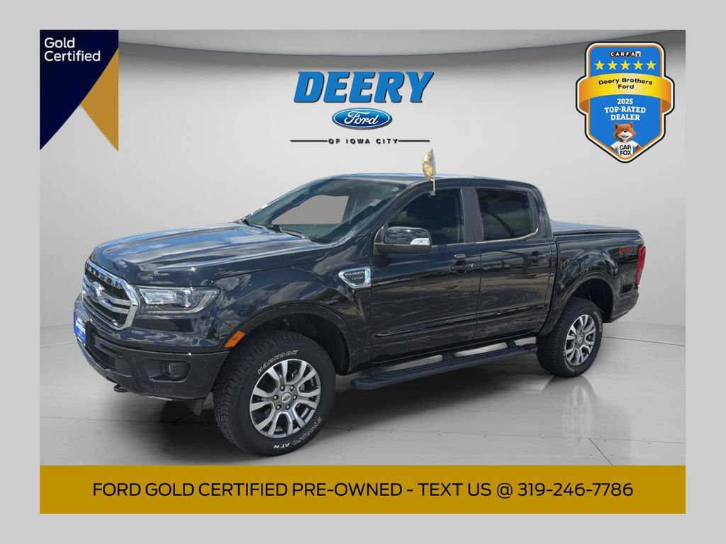 Certified 2022 Ford Ranger Lariat w/ FX4 Off-Road Package AWD/4WD image 1