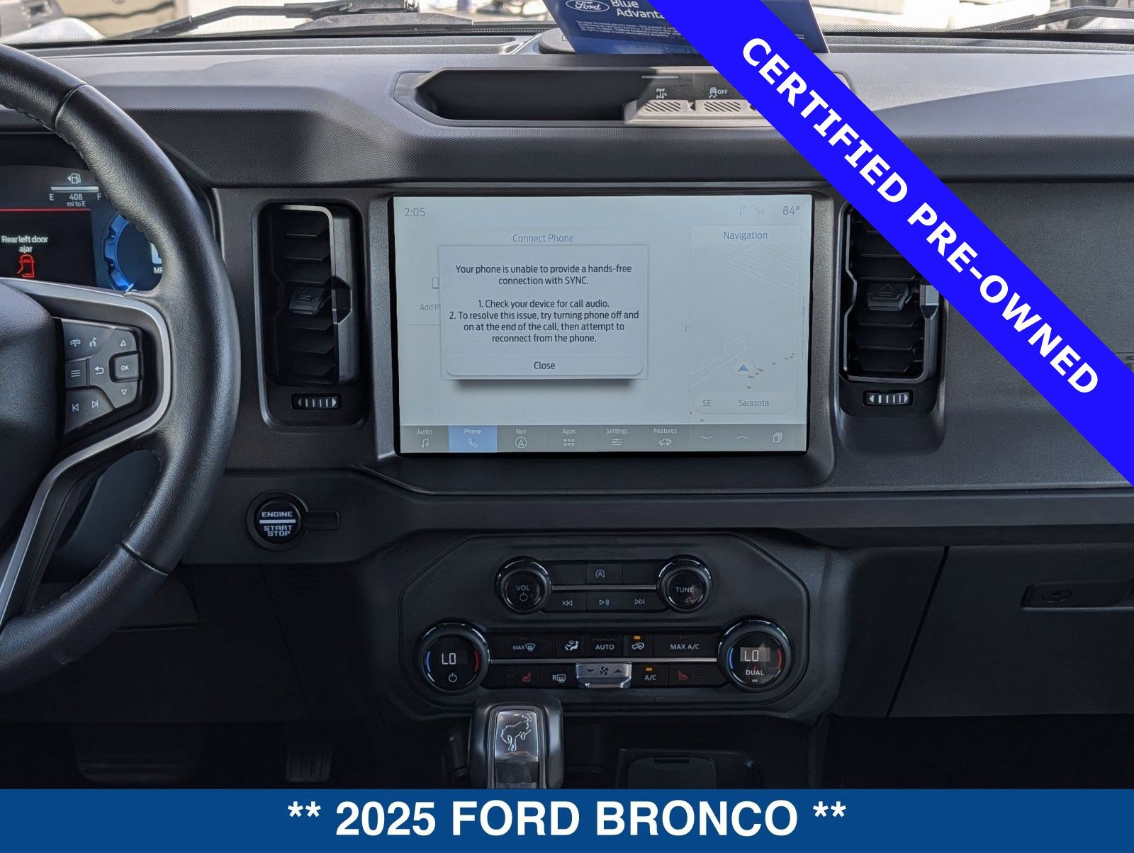 Certified 2025 Ford Bronco Big Bend AWD/4WD image 30