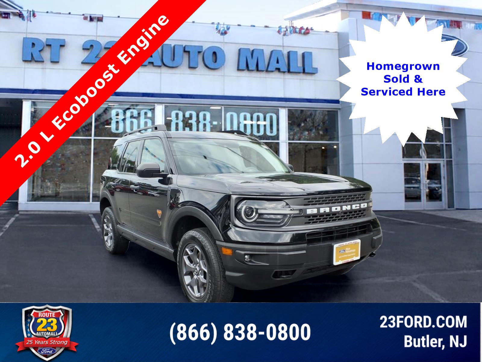 Certified 2023 Ford Bronco Sport Badlands AWD/4WD image 1