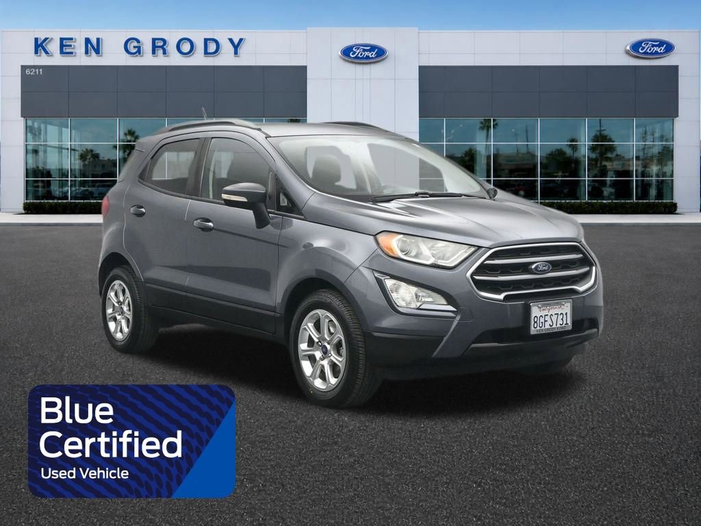 Certified 2018 Ford EcoSport SE