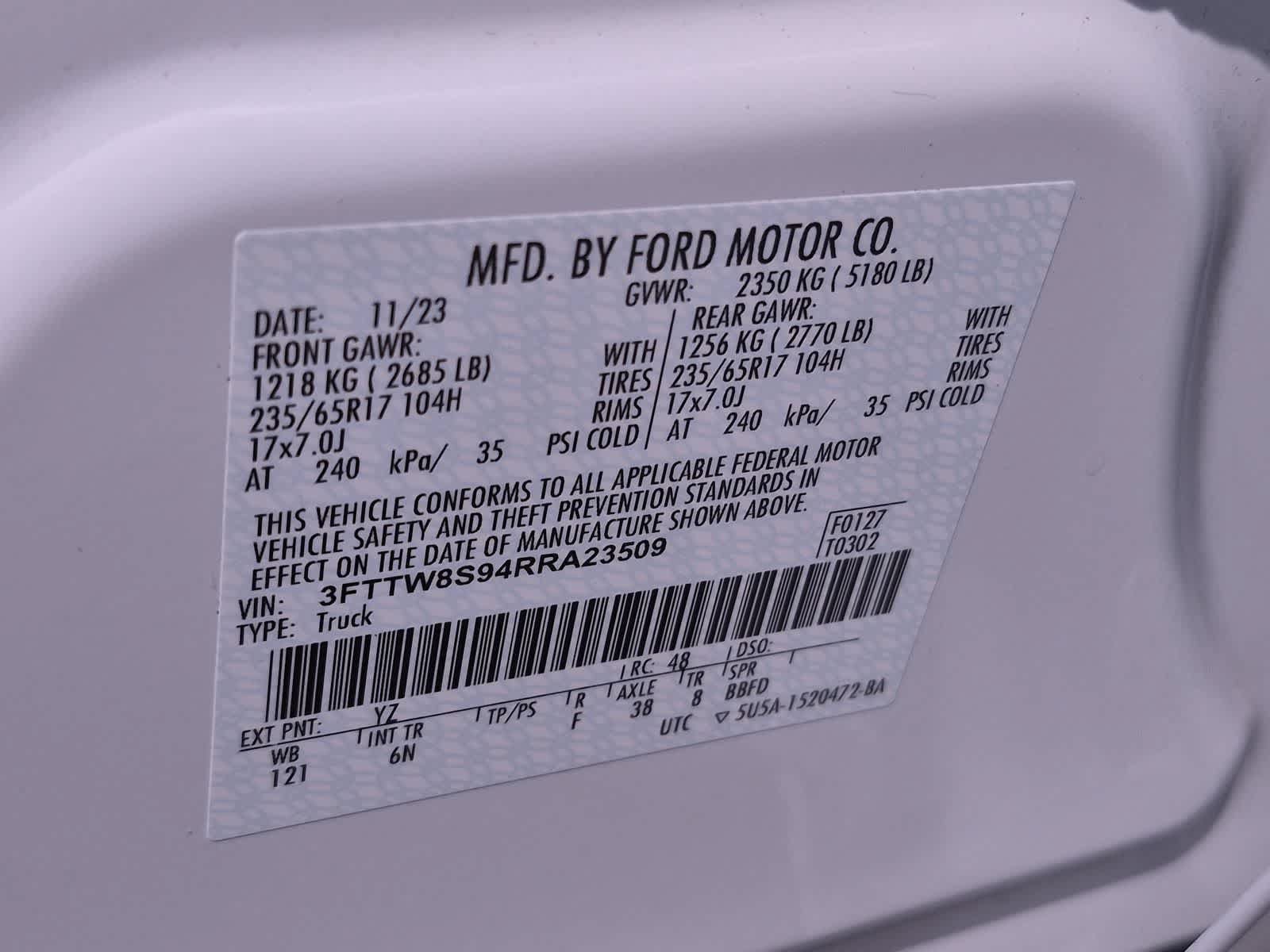 Certified 2024 Ford Maverick Lariat w/ FX4 Off-Road Package AWD/4WD image 36