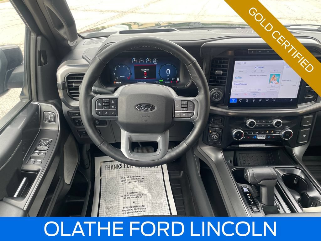 Certified 2024 Ford F150 Lariat w/ Equipment Group 502A High AWD/4WD image 16