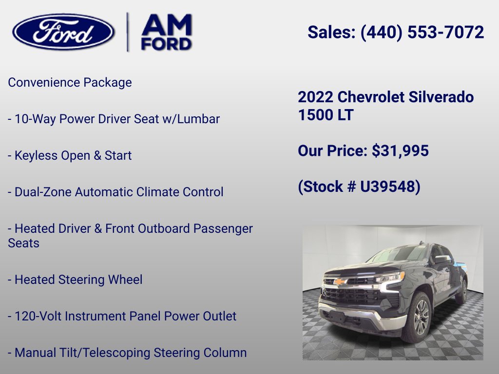 Used 2022 Chevrolet Silverado 1500 LT AWD/4WD image 6