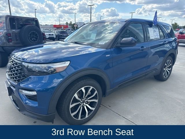 Certified 2022 Ford Explorer ST-Line w/ Class IV Trailer Tow Package