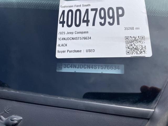 Used 2025 Jeep Compass Limited AWD/4WD image 33