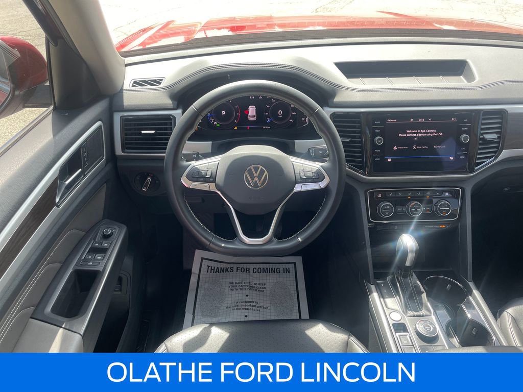 Used 2022 Volkswagen Atlas SE AWD/4WD image 16