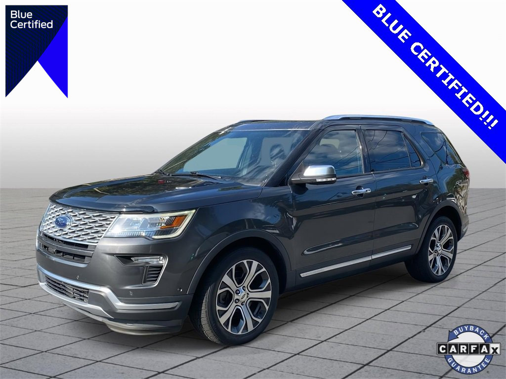 Certified 2019 Ford Explorer Platinum