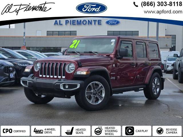 Used 2021 Jeep Wrangler Unlimited Sahara w/ Uconnect 4C Nav & Sound Group image 5