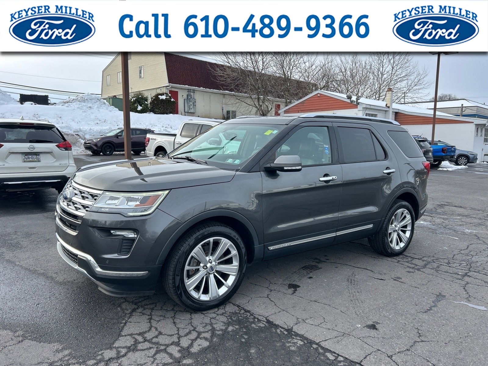 Certified 2019 Ford Explorer Limited w/ Class III Trailer Tow Package