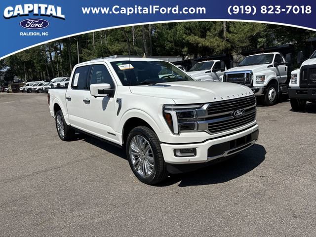 Certified 2025 Ford F150 Platinum w/ Equipment Group 703A Plus AWD/4WD image 2