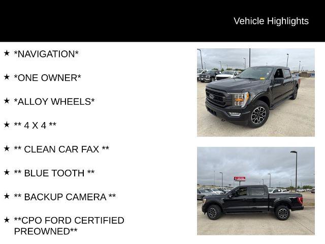 Certified 2022 Ford F150 XLT w/ Equipment Group 302A High AWD/4WD image 4