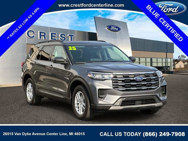 Certified 2025 Ford Explorer Active AWD/4WD image 1