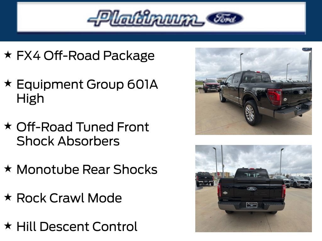 Certified 2025 Ford F150 King Ranch w/ FX4 Off-Road Package image 21