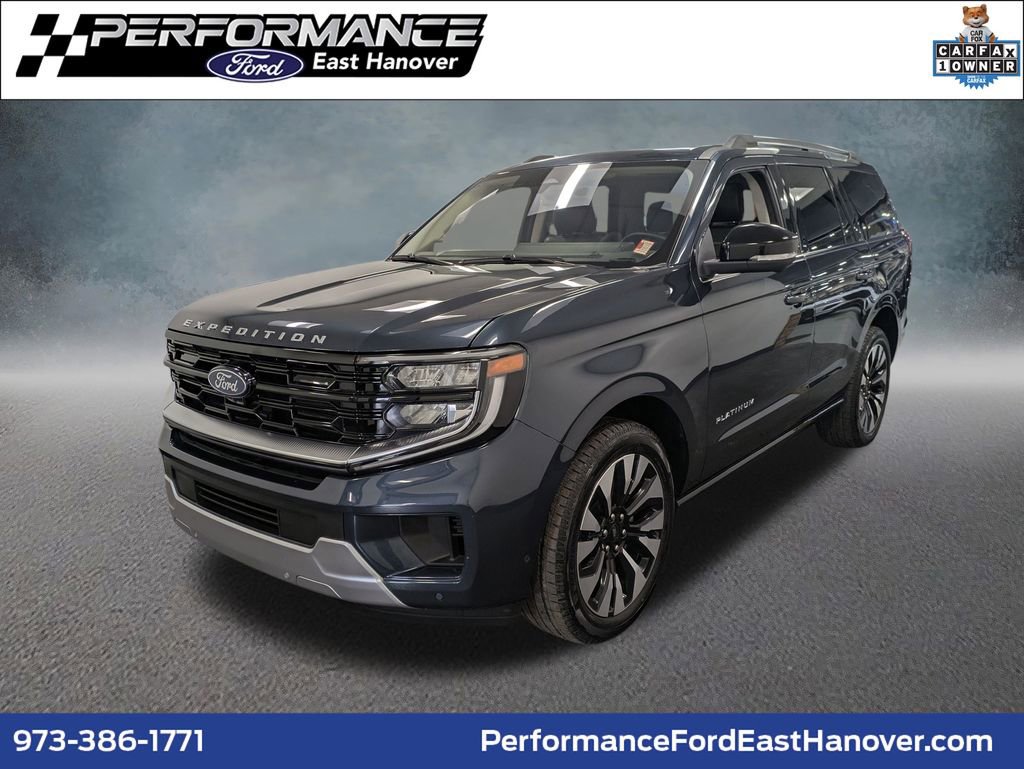Certified 2025 Ford Expedition Platinum w/ Driver's Package AWD/4WD 360° Tour