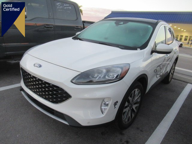 Certified 2022 Ford Escape Titanium w/ Class II Trailer Tow Package