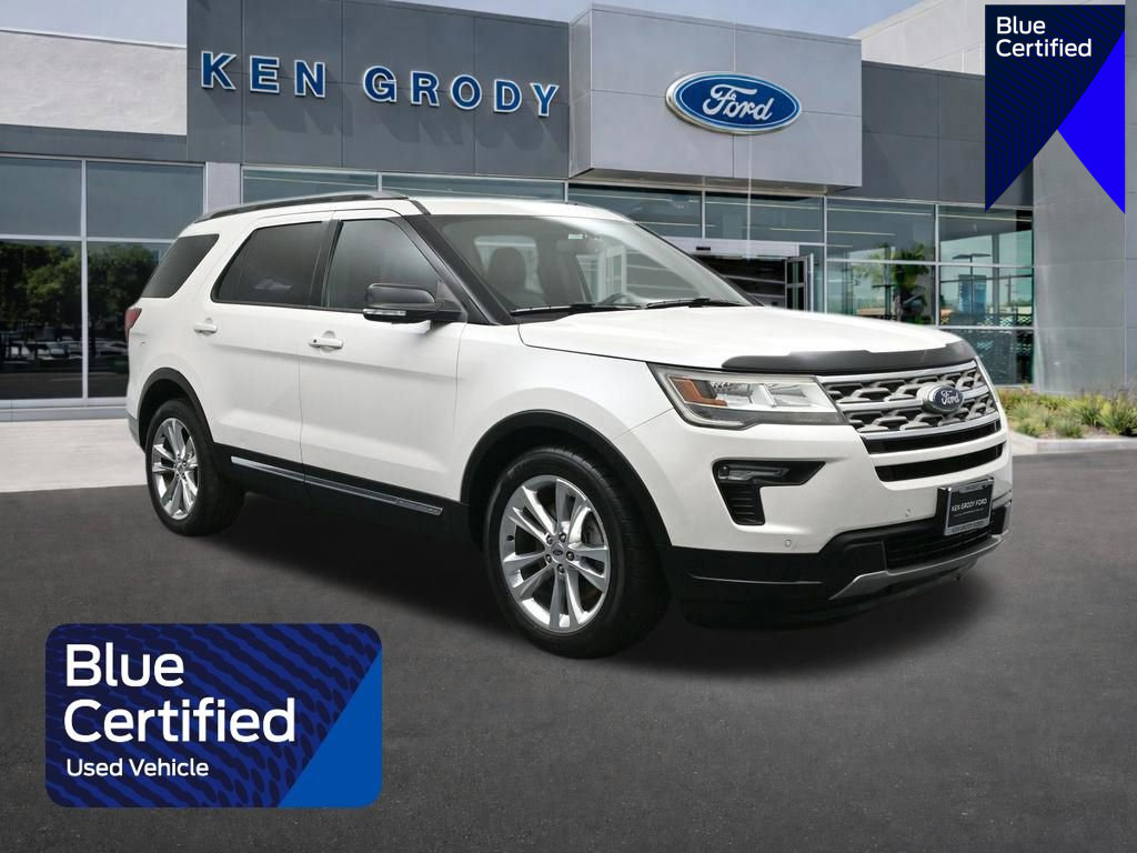 Certified 2018 Ford Explorer XLT w/ Equipment Group 202A