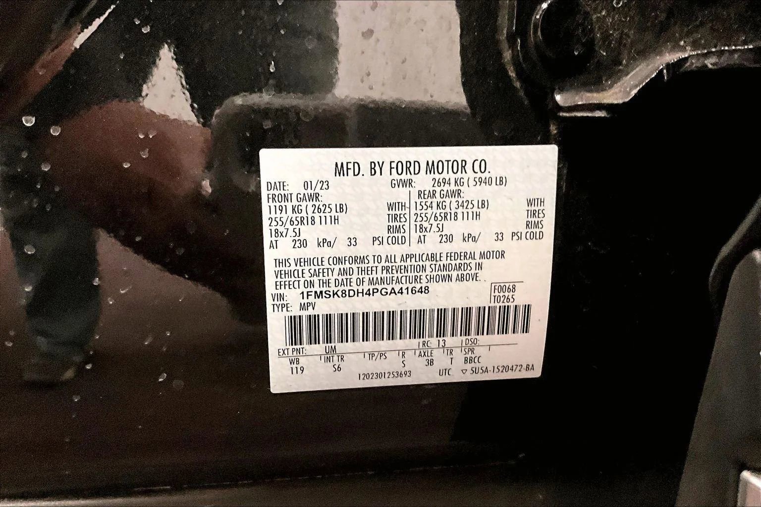 Certified 2023 Ford Explorer XLT w/ Equipment Group 202A image 34