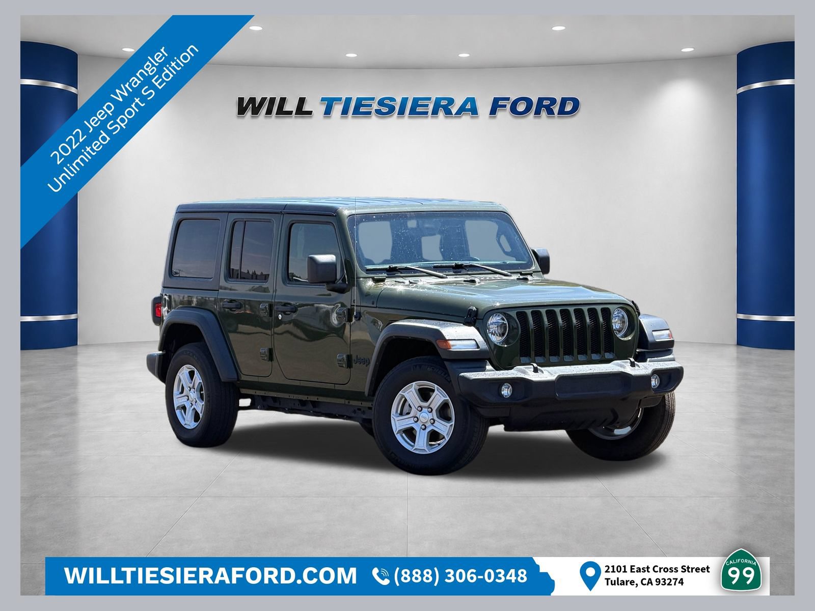 Used 2022 Jeep Wrangler Unlimited Sport AWD/4WD image 1