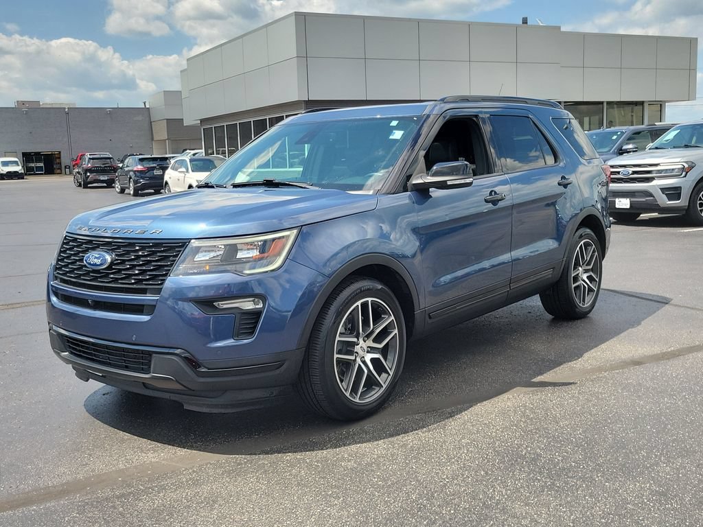 Certified 2018 Ford Explorer Sport w/ Equipment Group 401A AWD/4WD image 8