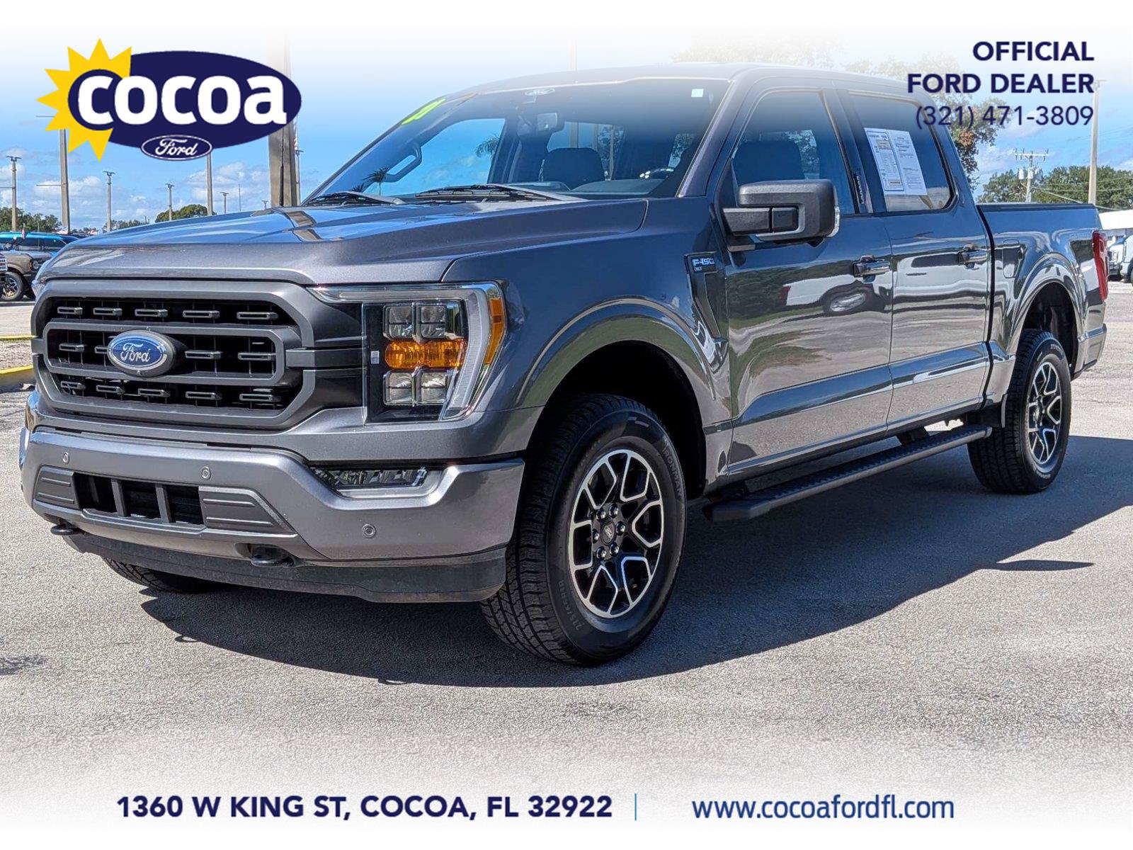 Certified 2021 Ford F150 XLT w/ Equipment Group 302A High